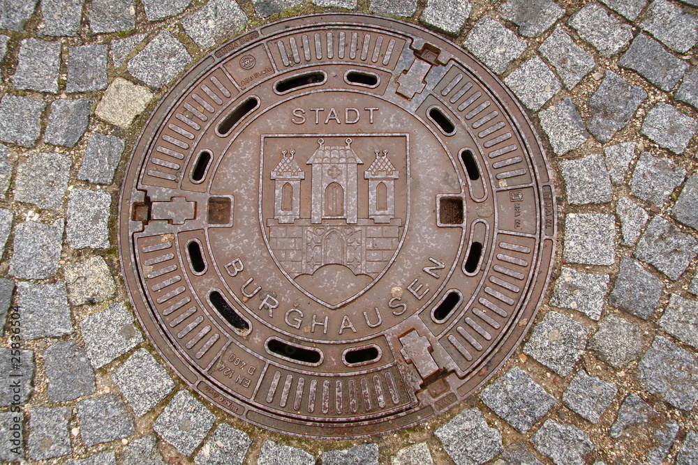 Kanaldeckel  manhole cover