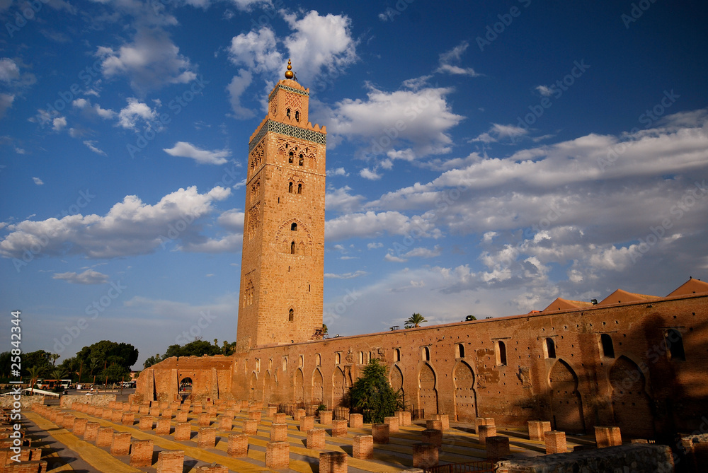 La mosquée la Koutoubia à Marrakech