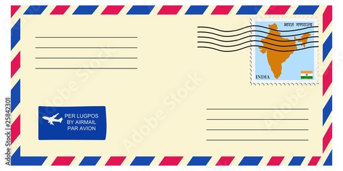 letter to/from India