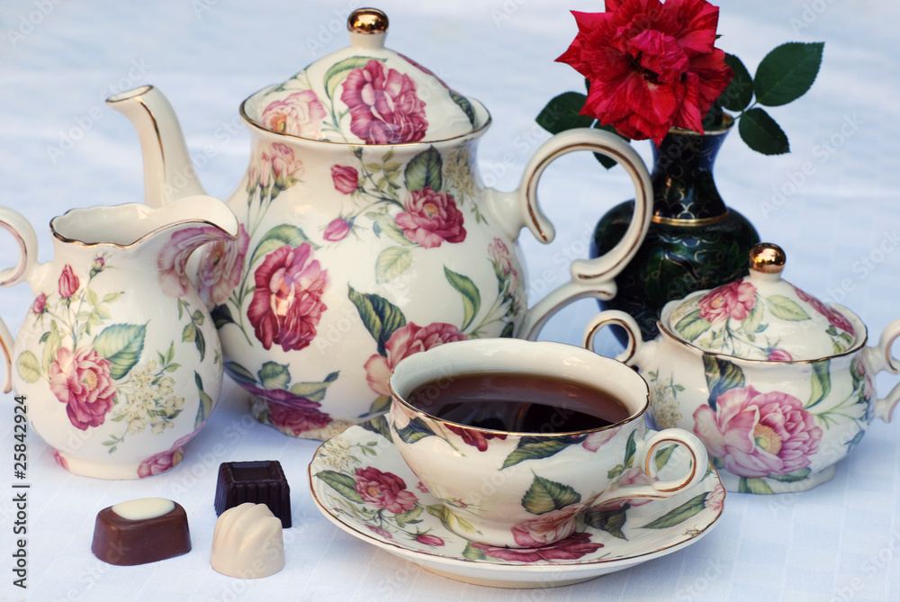 Fototapeta premium english tea