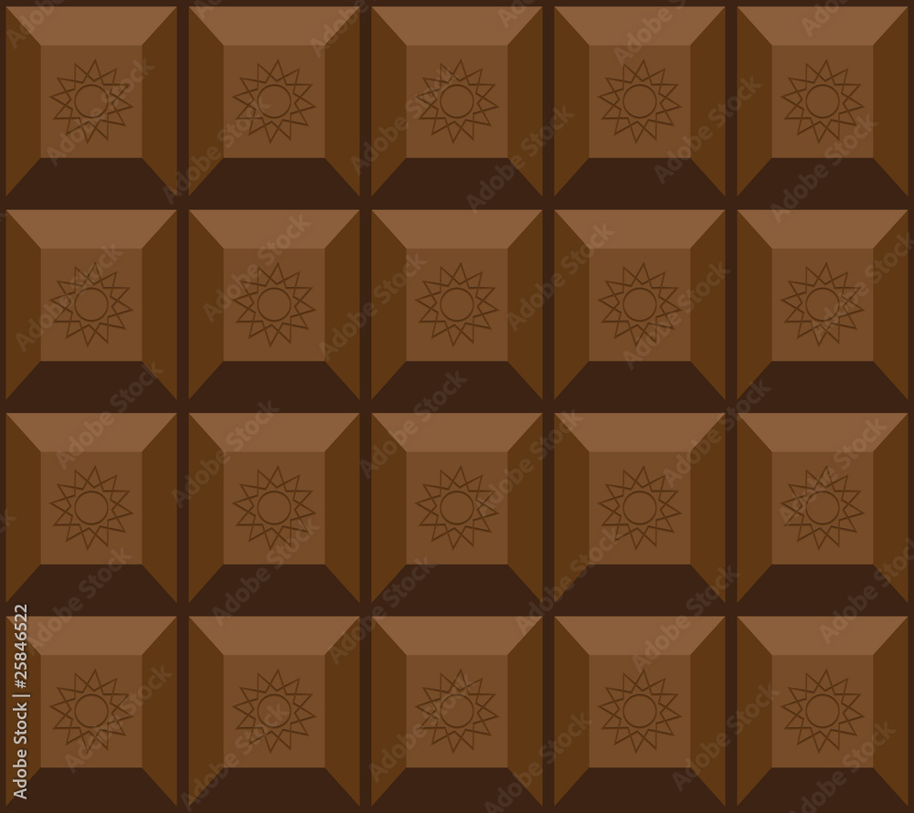 chocolate seamless texture Stock Vector Adobe Stock