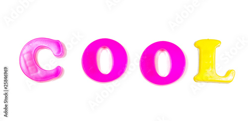 cool written in fridge magnets