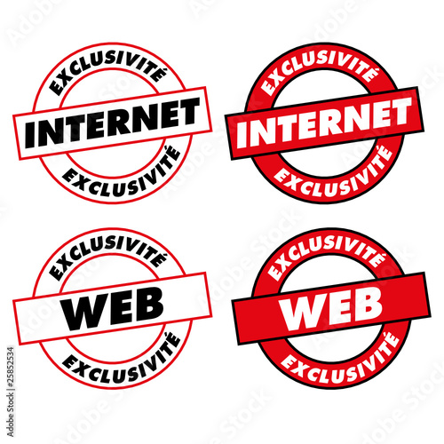 Pastilles Exclusivité Internet ou web