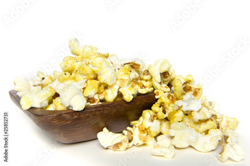 popcorn in a bowl