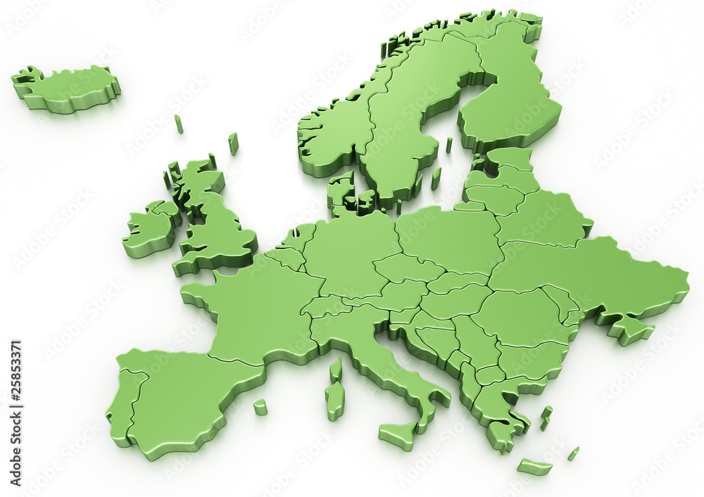Euro map