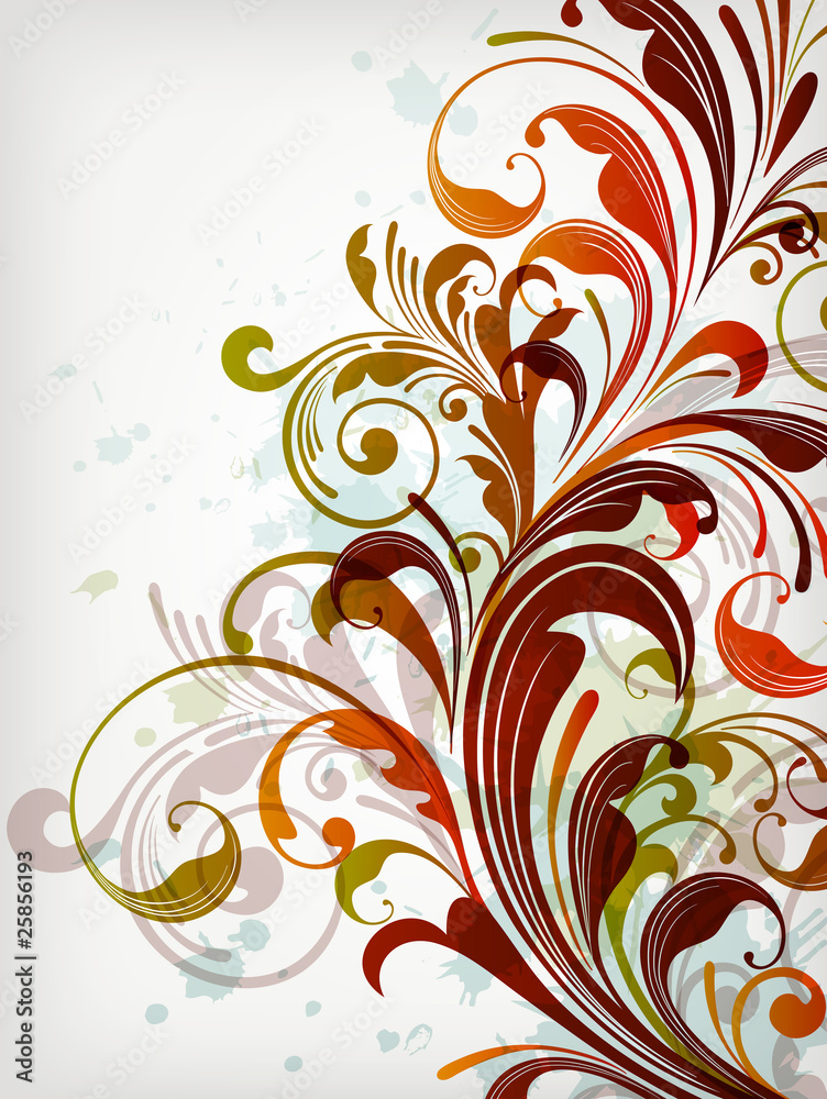 floral background floral background
