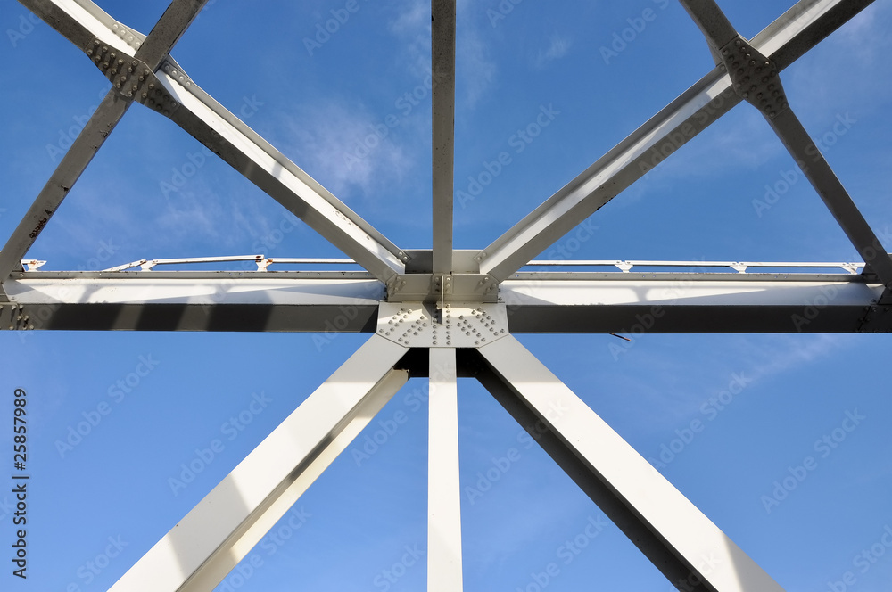 Fototapeta premium Metal abstracts of bridges