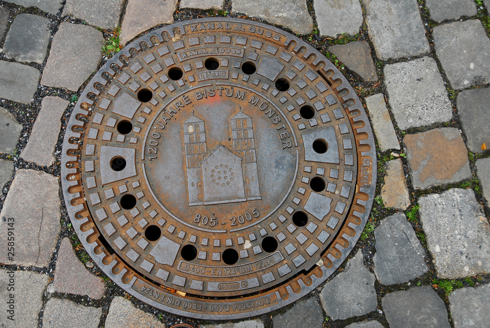 Gullideckel Münster