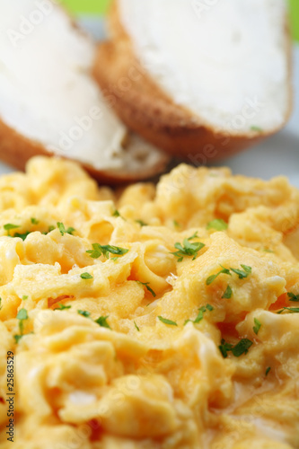 scrambled eggs