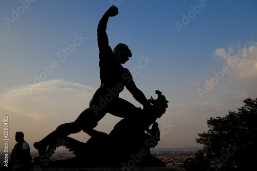 Statue in Budapest photo