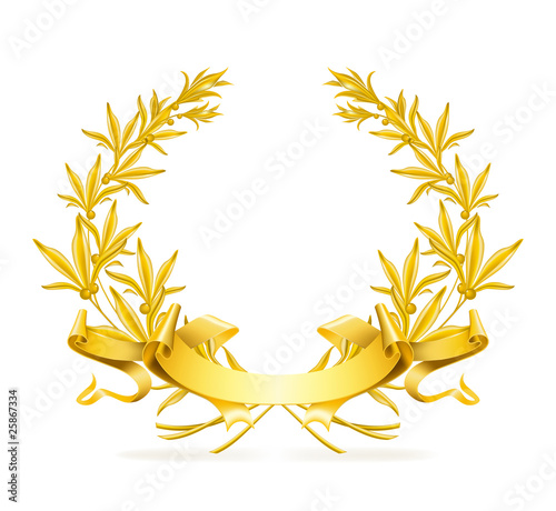 Gold wreath