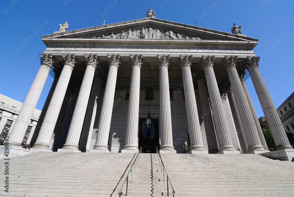 Fototapeta premium New York Supreme Court