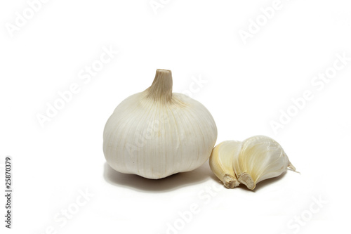Garlic and two pods