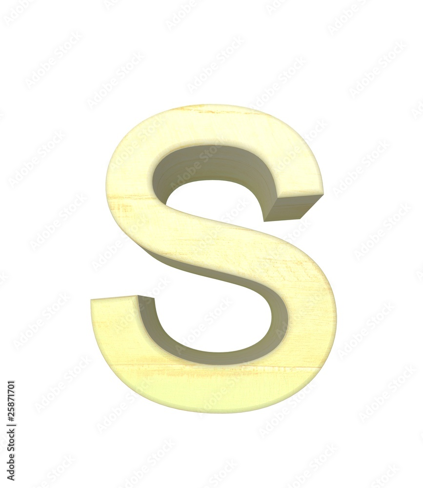 Buchstabe S Buchstabe S