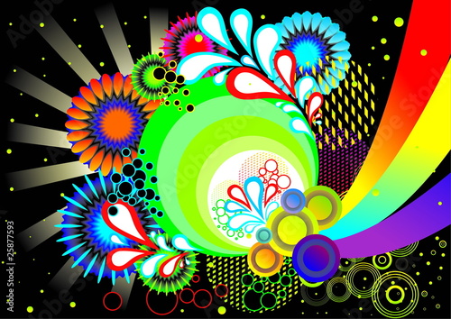 Abstract colorful background