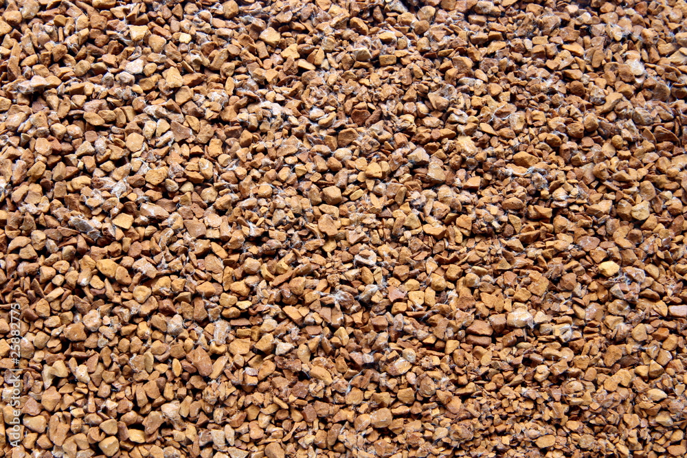 closeup of Instant grunge Coffee background, texture closeup of Instant grunge Coffee background, texture