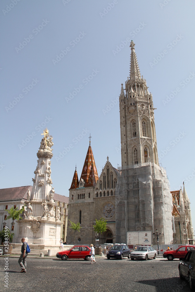 Fototapeta premium Buda,place du couronnement