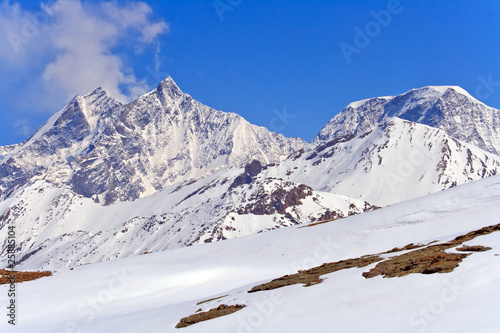 The Swiss Alps located in Gornergrat, Switzerland