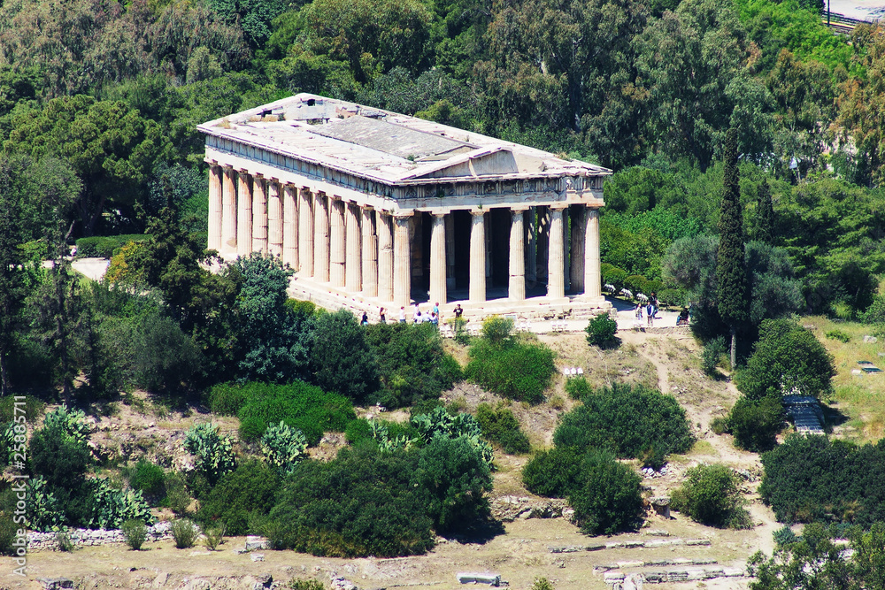 Temple Teseyon in Athens, Greece