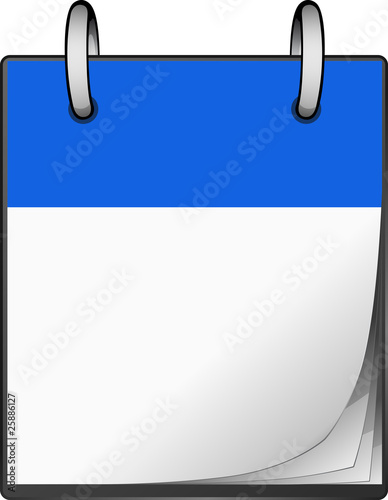 Calendario Blu