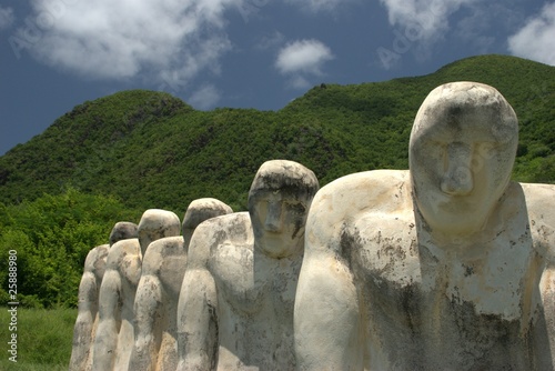 Martinique, mémorial de l'Anse Cafard photo