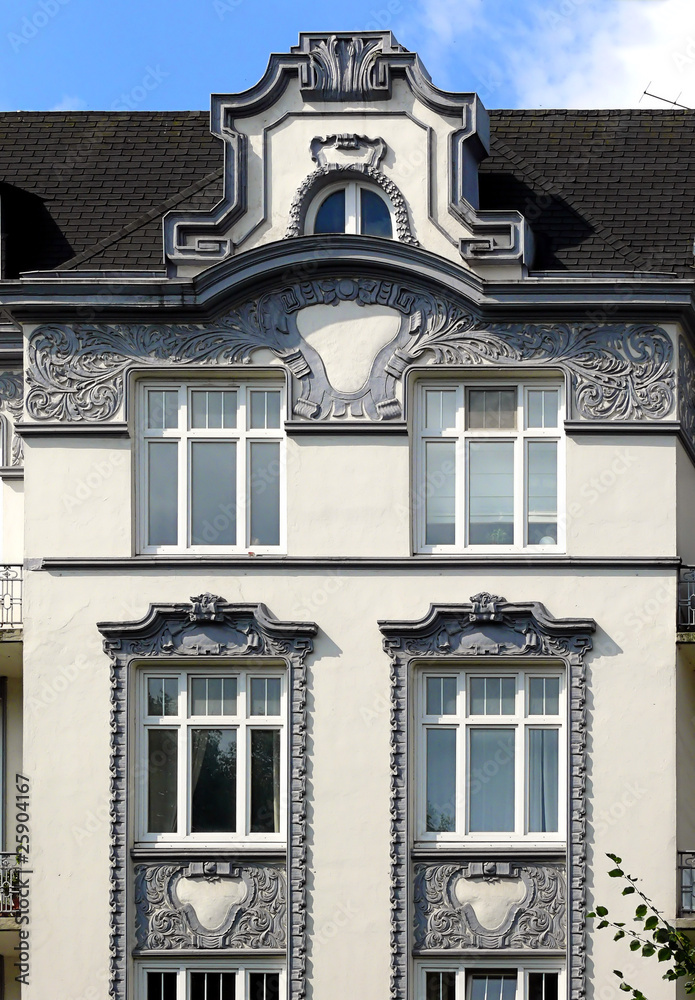 Obraz premium Hamburg - Eppendorf - Jugendstil 009