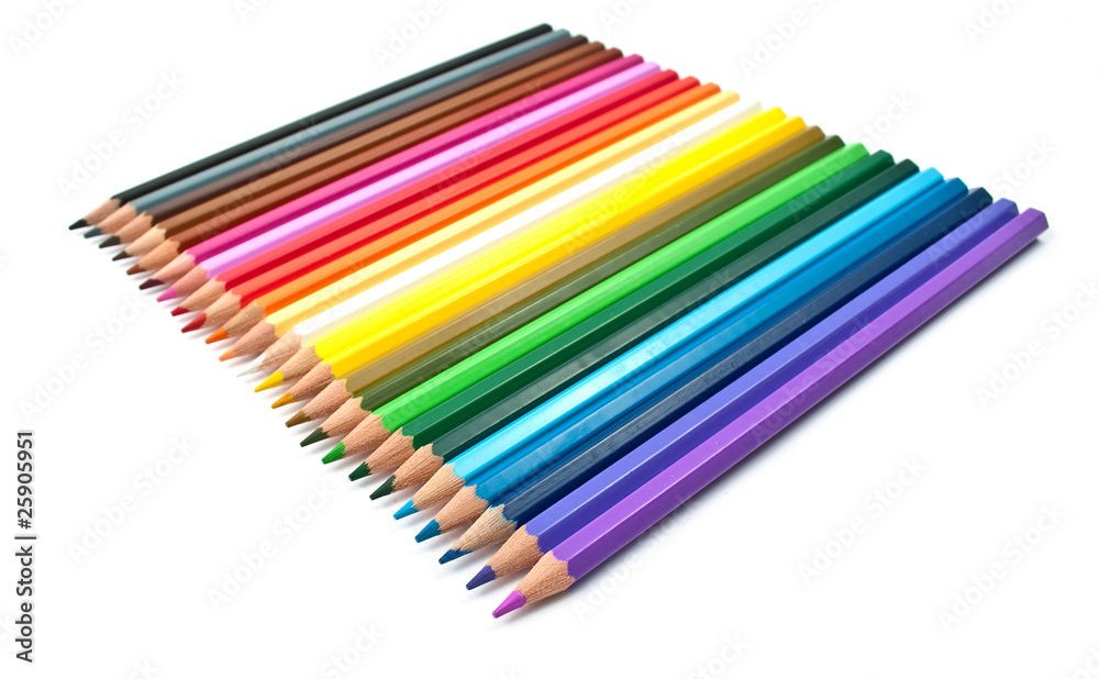 Colored pencils Colored pencils