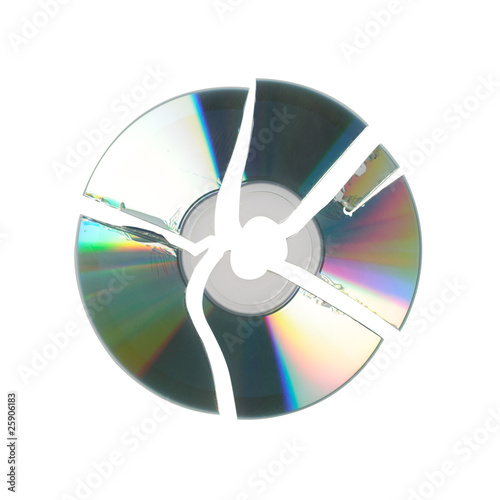 Cracked disk