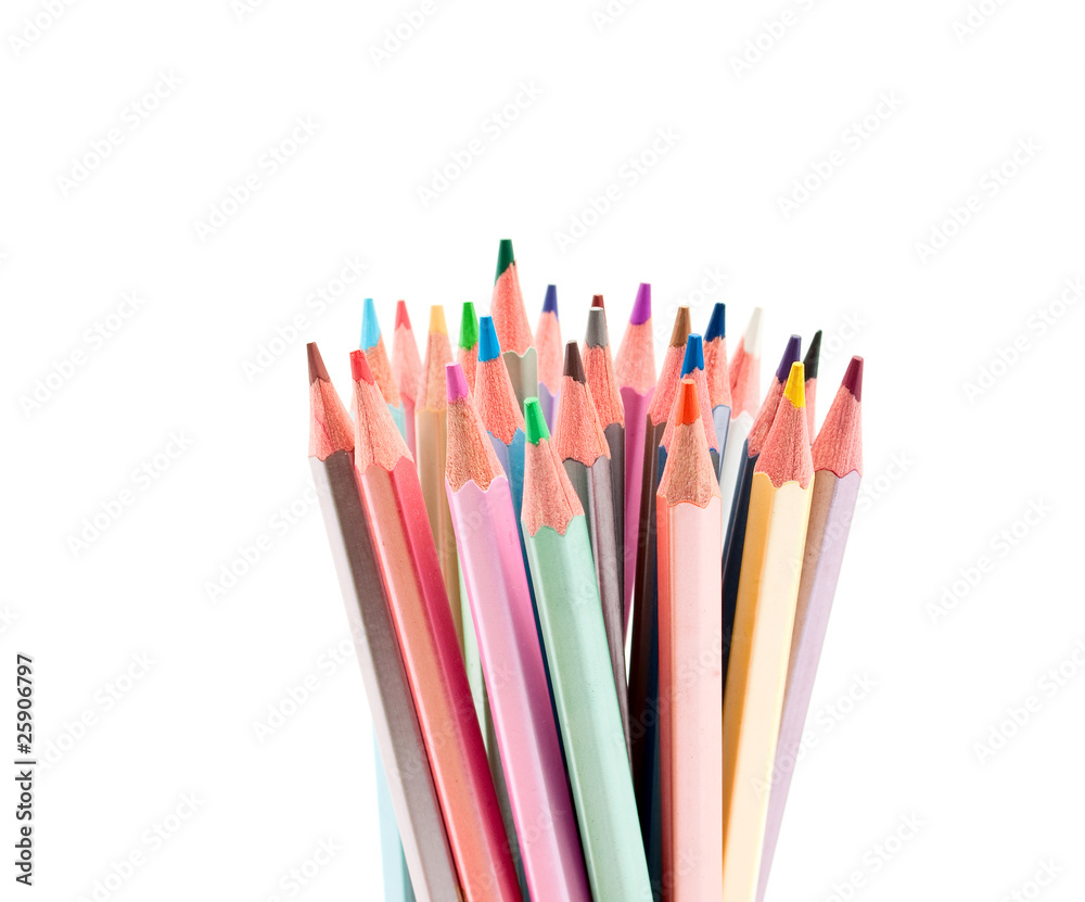 colored pencils