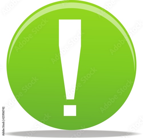 bouton exclamation