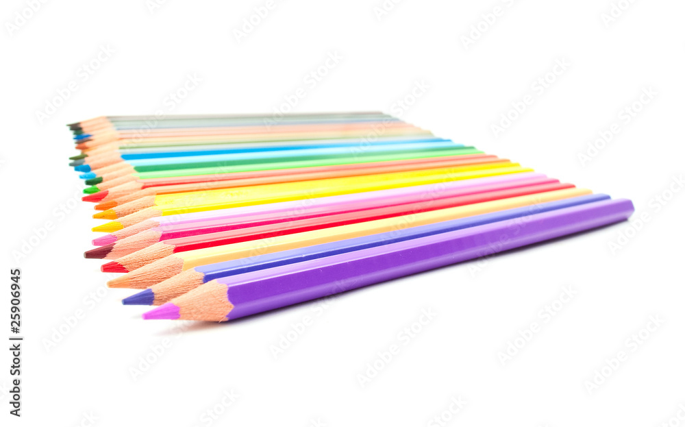 Fototapeta premium colored pencils