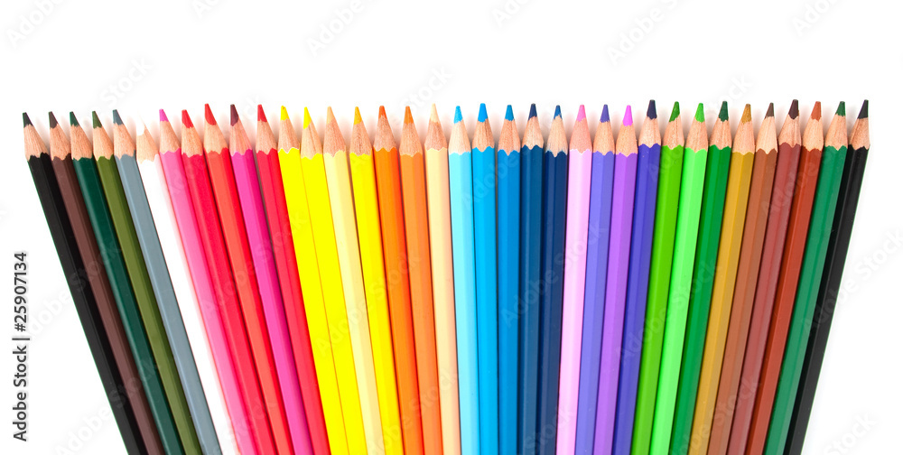 colored pencils