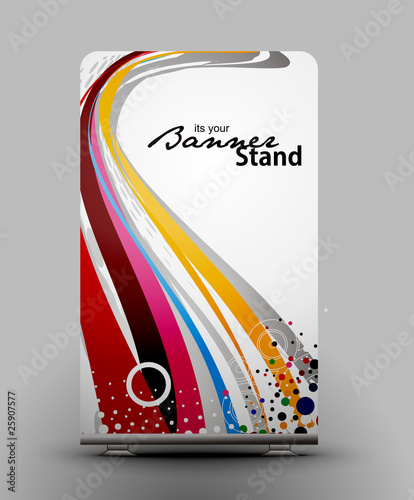 stand banner template