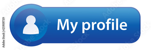 MY PROFILE Web Button (user account new open data icon login)