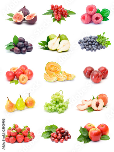 Fototapeta Naklejka Na Ścianę i Meble -  fruit collection