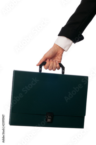 Suitcase with contracts