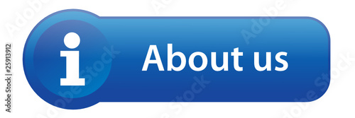 ABOUT US Web Button (identity contact details information sign)
