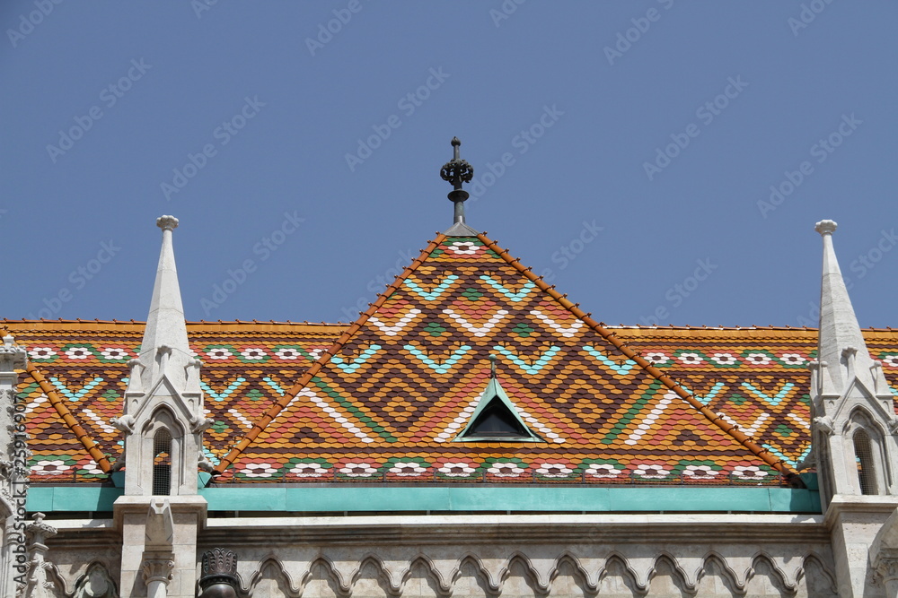 toiture de St Mathias