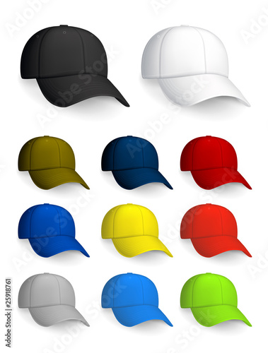 Set of Baseball caps