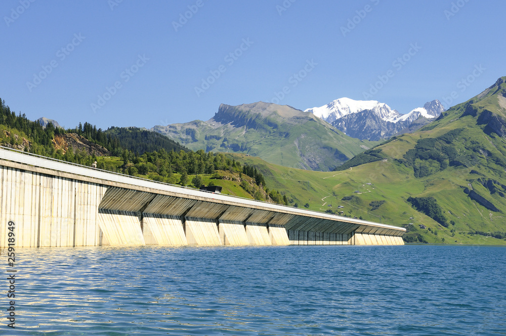 barrage de Roselend