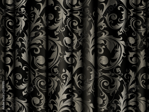Black Luxury Curtain