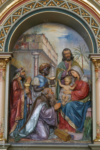 Nativity Scene, Adoration of the Magi