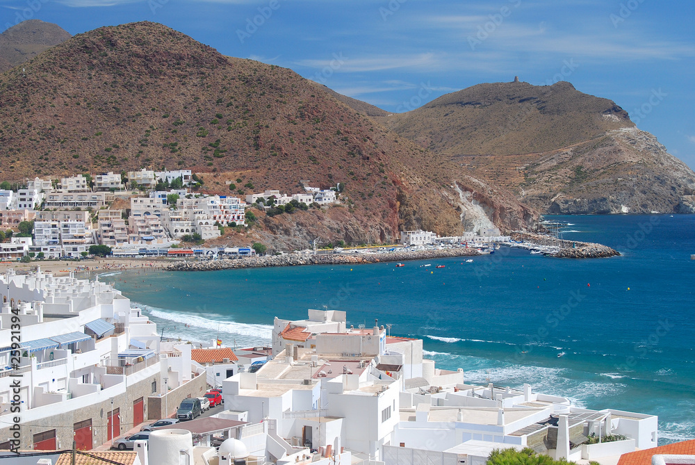 PUEBLO DE SAN JOSÉ, ALMERÍA StockFoto Adobe Stock