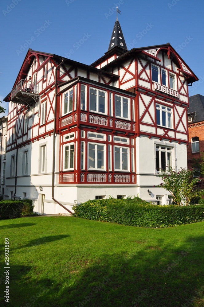 Fototapeta premium maison de vacances à Binz