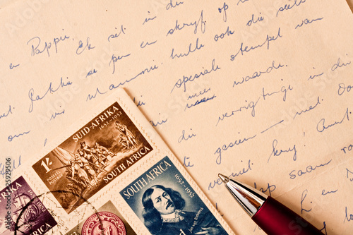 vintage letter