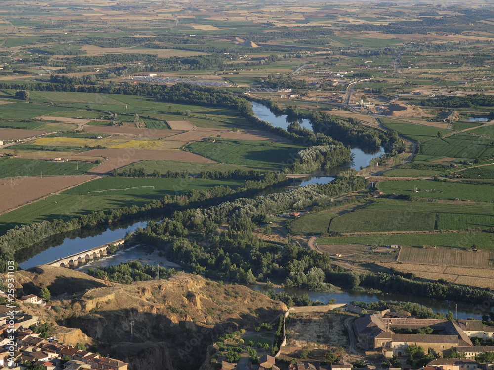 Vista aerea de Toro (Zamora)