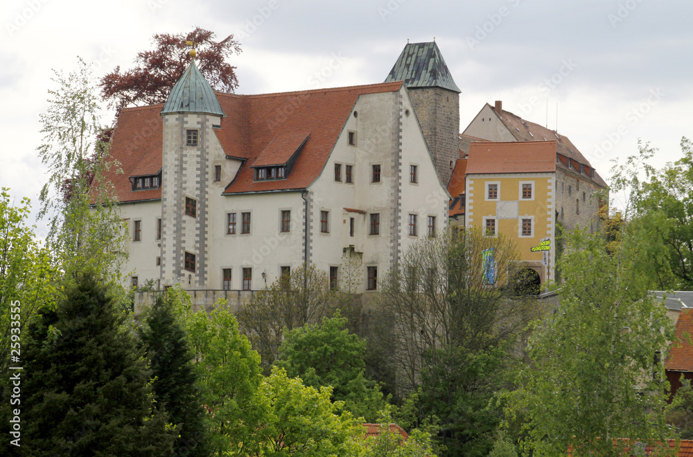 Stadt und Burg Hohnstein in Sachsen