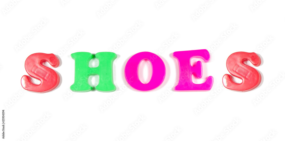 shoes written in fridge magnets shoes written in fridge magnets