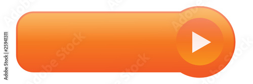 BLANK Web Button (template click here internet halloween orange)