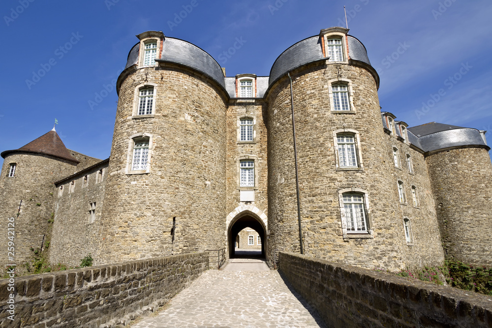 Obraz premium Château de Boulogne-sur-Mer entrance